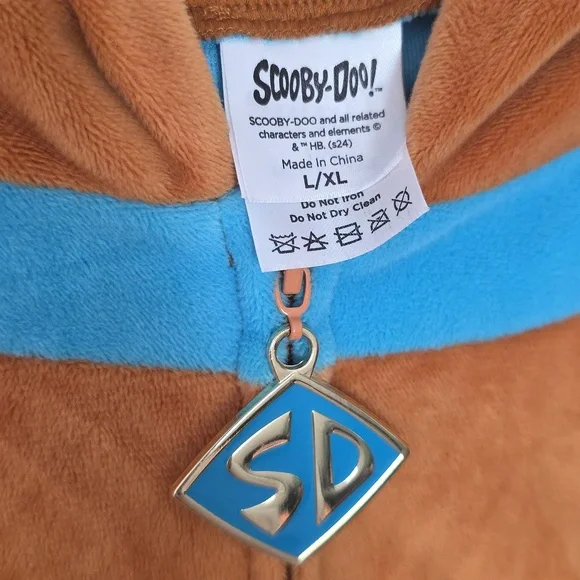 ScoobyDoo COSTUME ONESIE SPIRIT HALLOWEEN L/XL Unisex - Picture 2 of 5